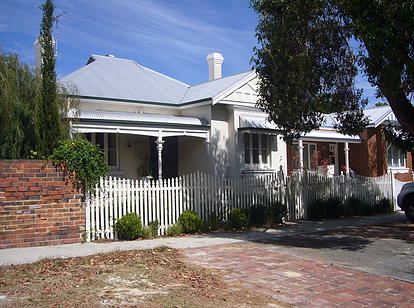 original character of the home before renovations and extensions subiaco